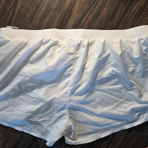 UNDER ARMOUR White Athletic/Athleisure Shorts w/ Built-In Briefs NWOT/SIZE 3X - Picture 3 of 4